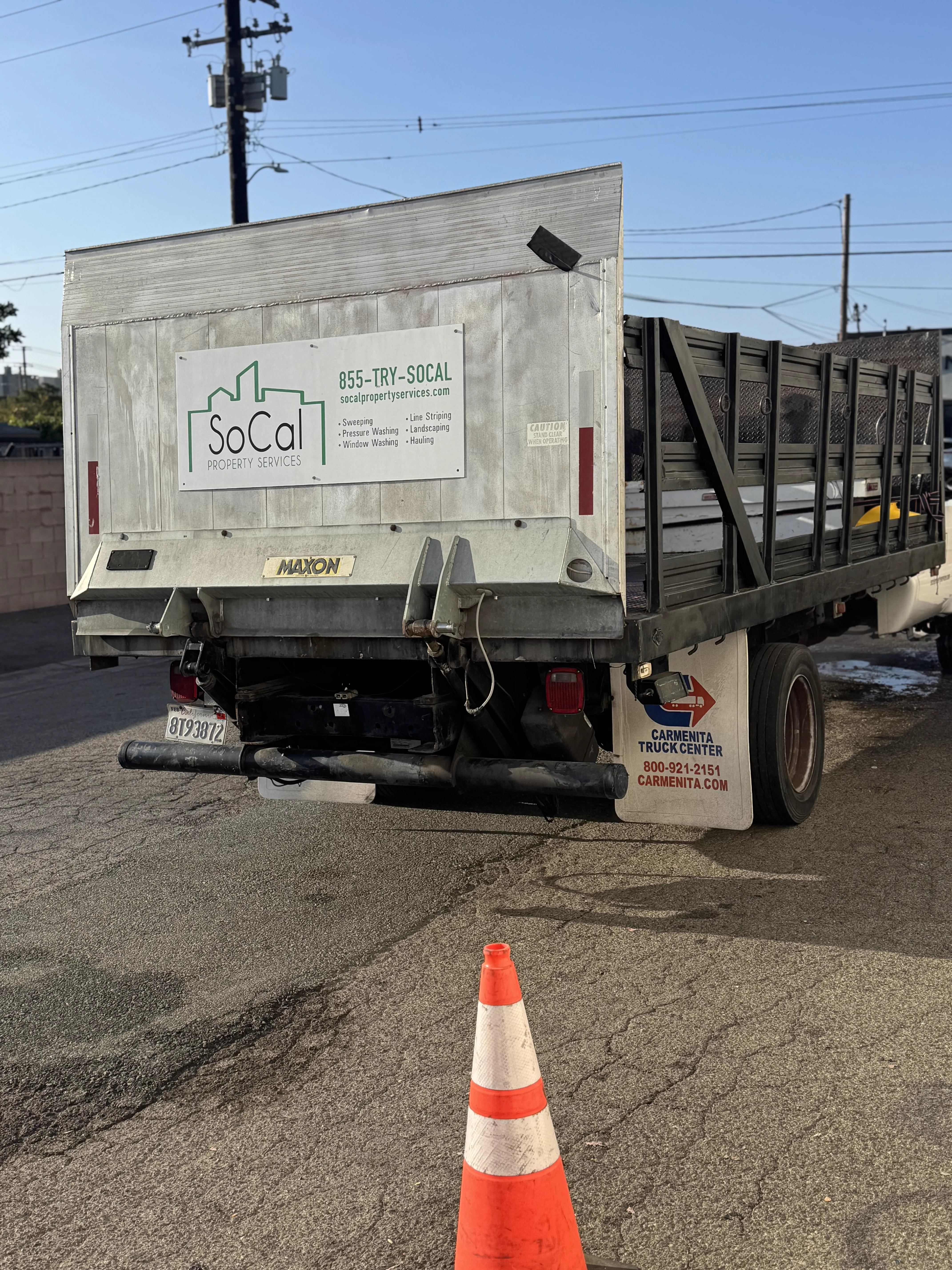 Parking Lot Sweeping